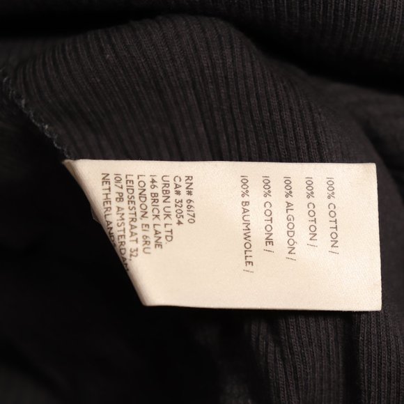 NWT Free People X ASOS Santa Clara Thermal in Black - Picture 9 of 15